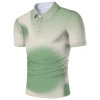 2024 New European and American men's polo shirt 3D digital printed lapel short-sleeved T-shirt for men, fresh and casual polo men Item Picture